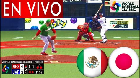beisbol mexico vs japon en vivo
